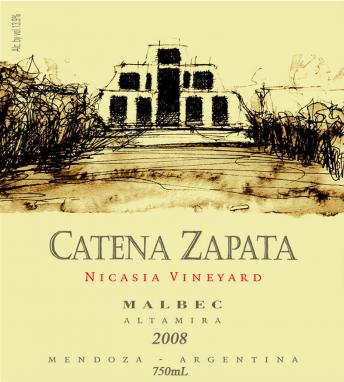 Bodega Catena Zapata - Malbec Mendoza Nicasia Vineyard 2015